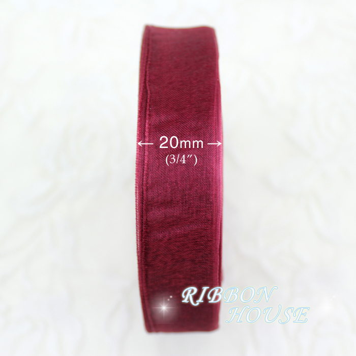 (50 Yards/Roll) 3/4'' (20mm) W - огляд і ціна Ribbon Organza Roll