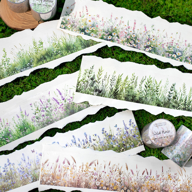 50mm*200cm Green Notes Series  - огляд і ціна Floral Tape Green