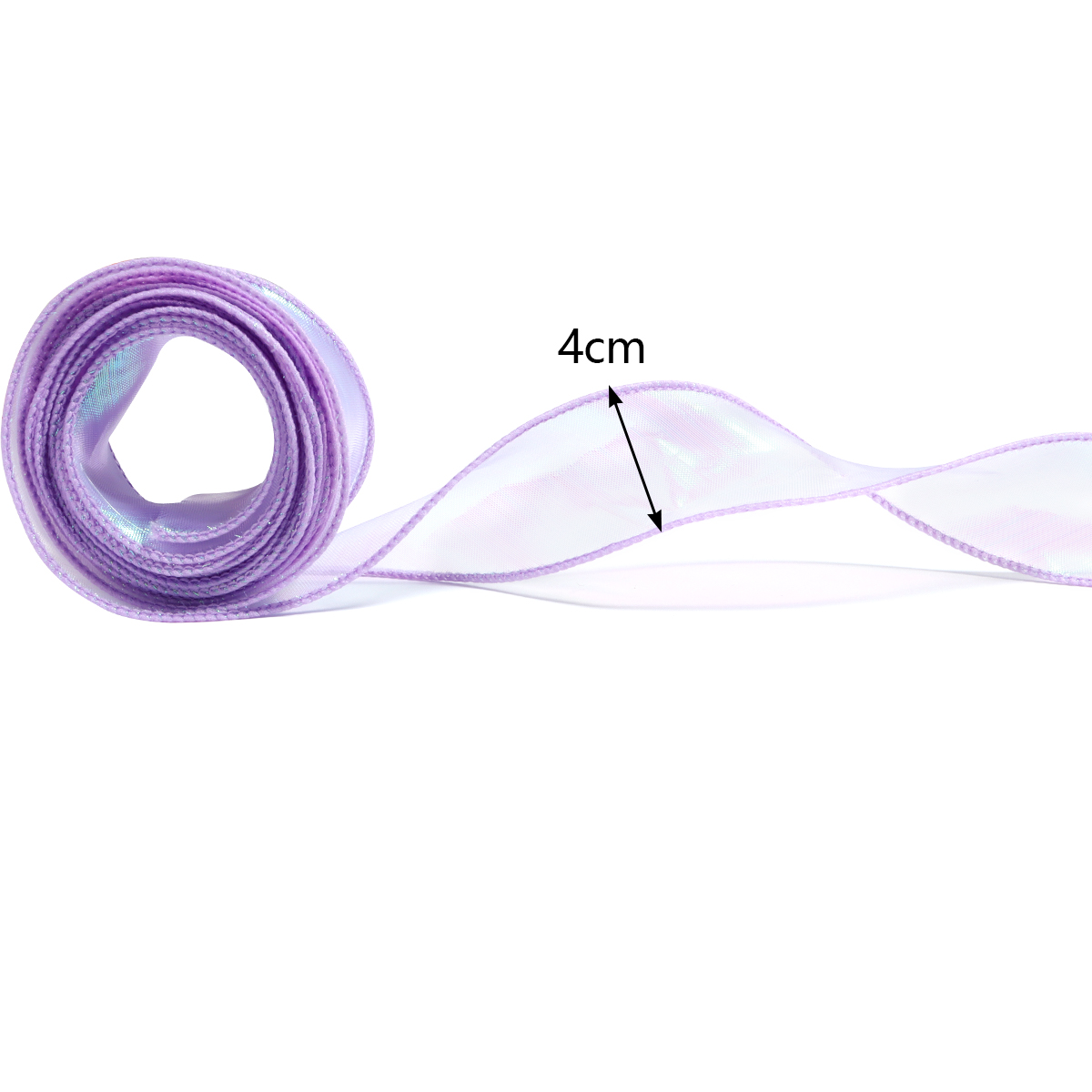 5Yards/Roll Chiffon Silk Ribbo - огляд і ціна Ribbon Organza Roll