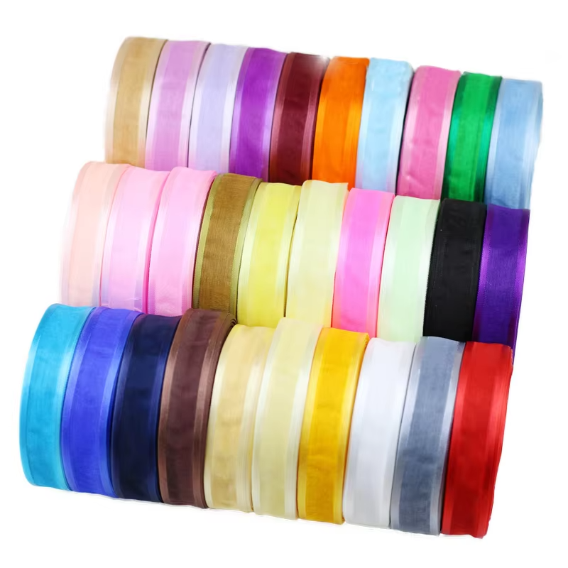 (50 Yards/roll) 25mm Broadside - огляд і ціна Ribbon Organza Roll
