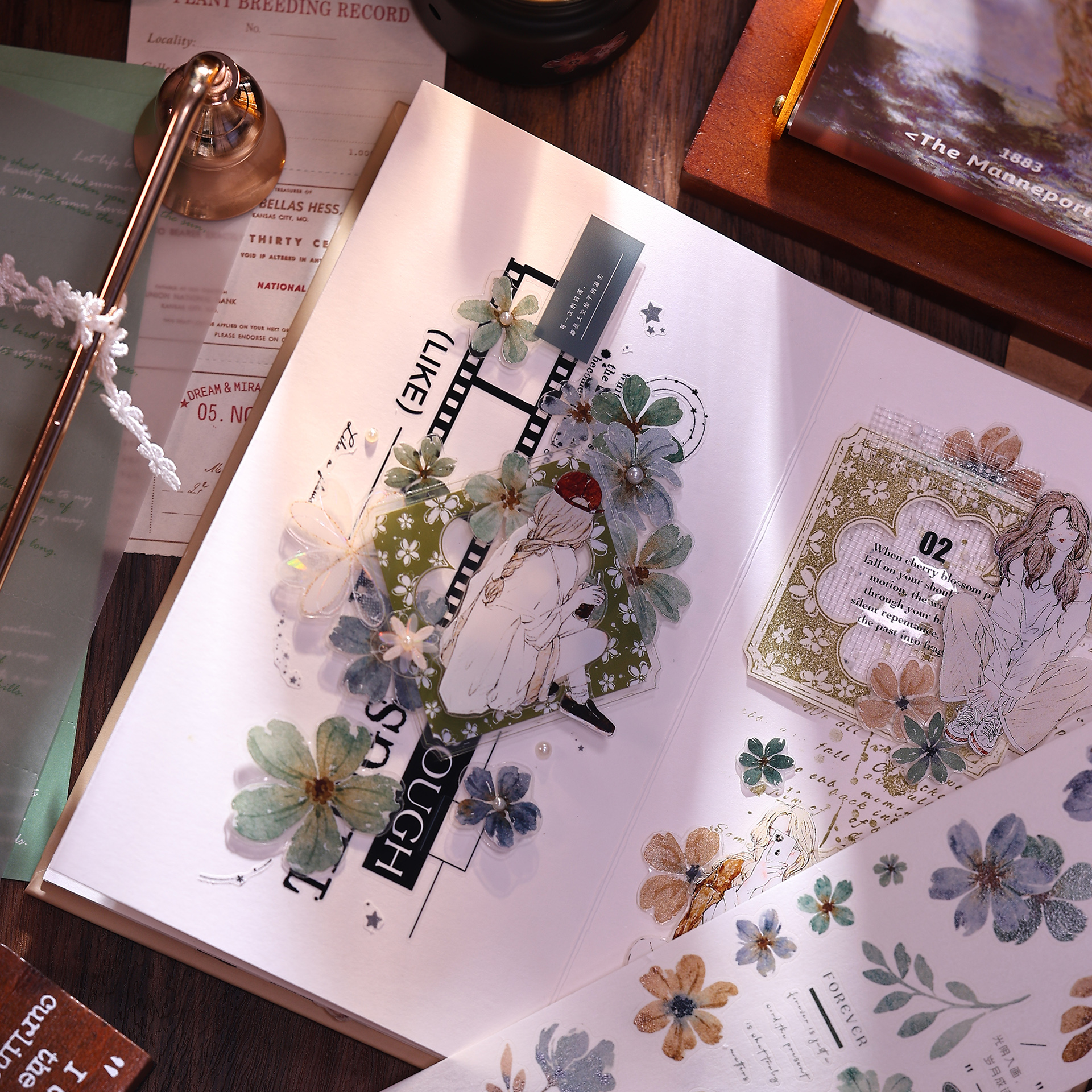 XiaoBaiJia Studio Vintage Yell - огляд і ціна Floral Tape Green
